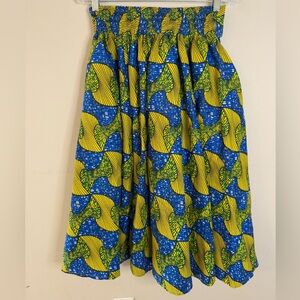 Advance Apparels colorful eclectic midi skirt free size